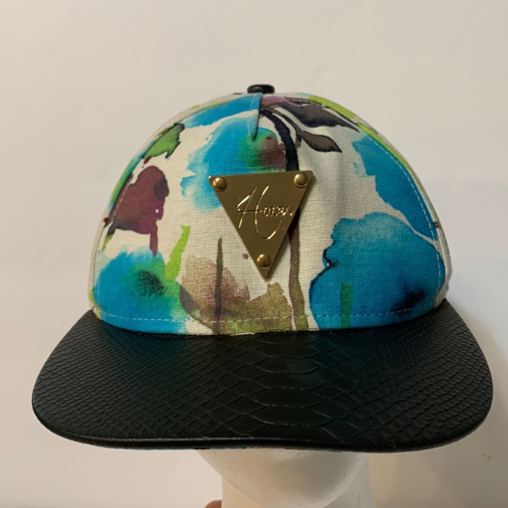 Hater baseball Hat cap snap back water color design like tie dye